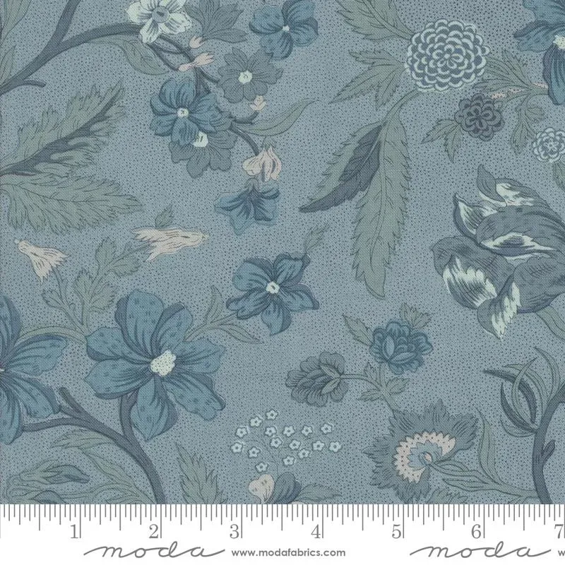 French General Sacre Bleu French Blue 13970 16 tissu coton bleu