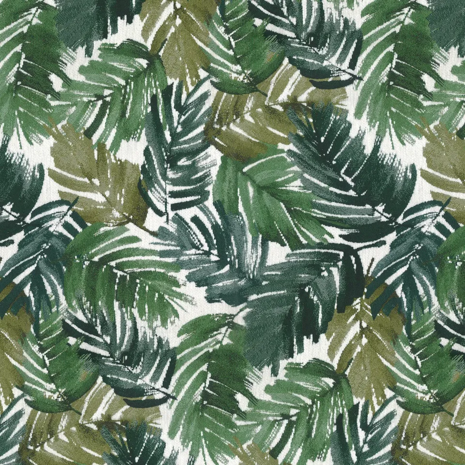 Elastron Bloom Primavera tissu ameublement motif feuilles