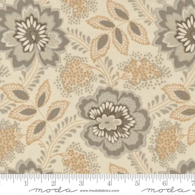 French General Chateau Chantilly 13943 11 tissu coton perle au mètre