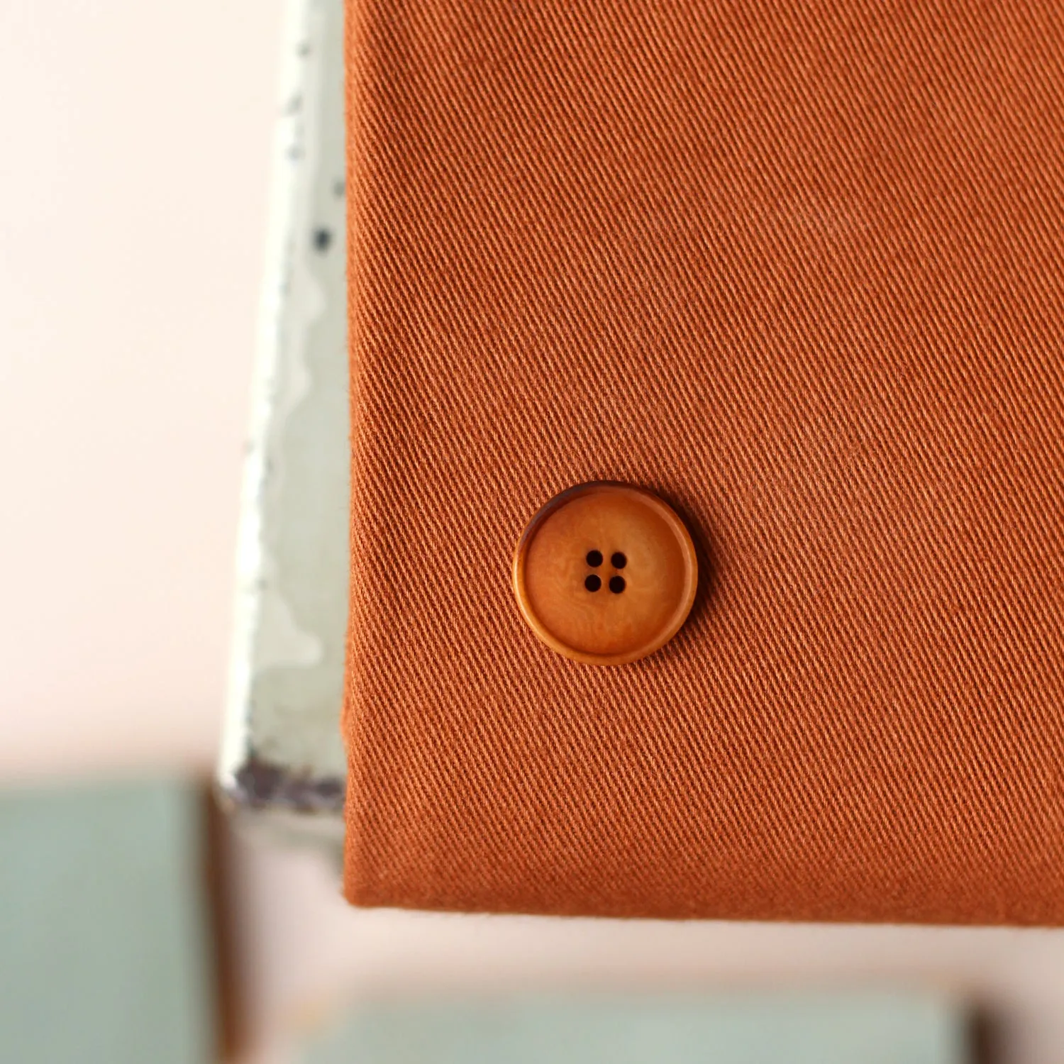 La Maison Naïve gabardine twill légère cannelle tissu coton