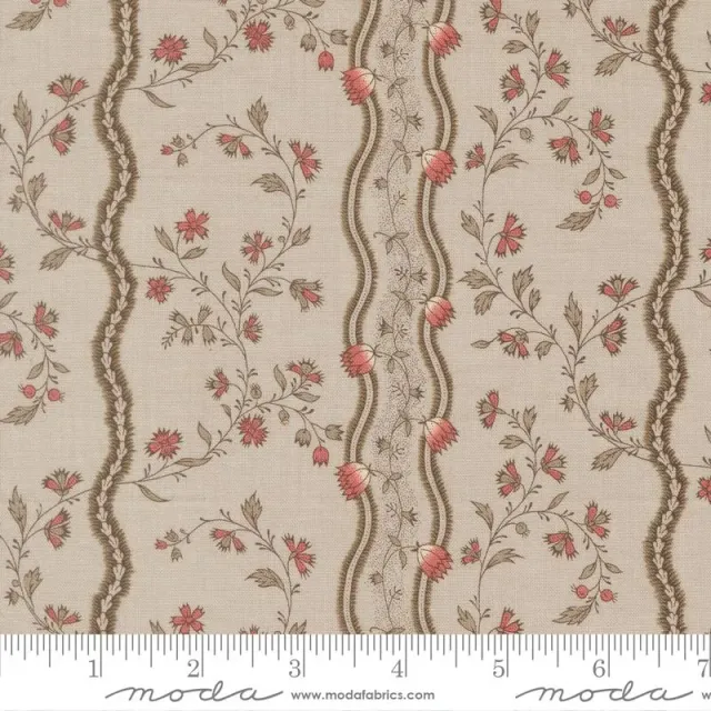 French General Fleur de Paris 13993 16 tissu coton smoke