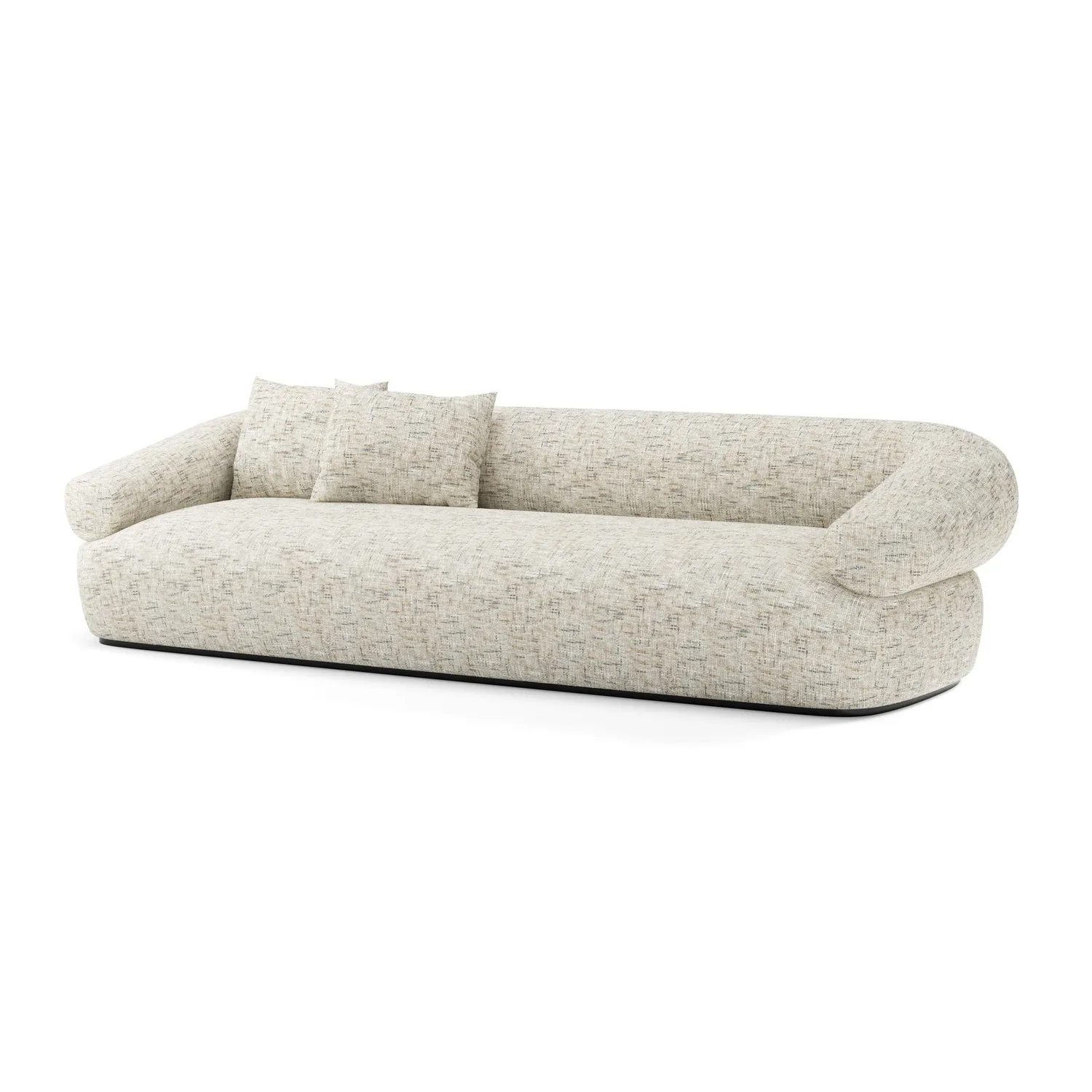 Elastron Bliss tissu lourd Toffee au mètre effet flammé