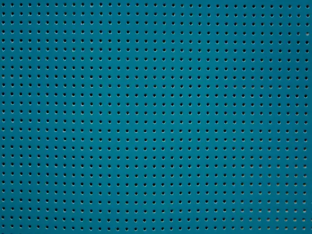 La Croix et La Manière Vinyle Laqué Perforé coupon bleu 25x45 cm