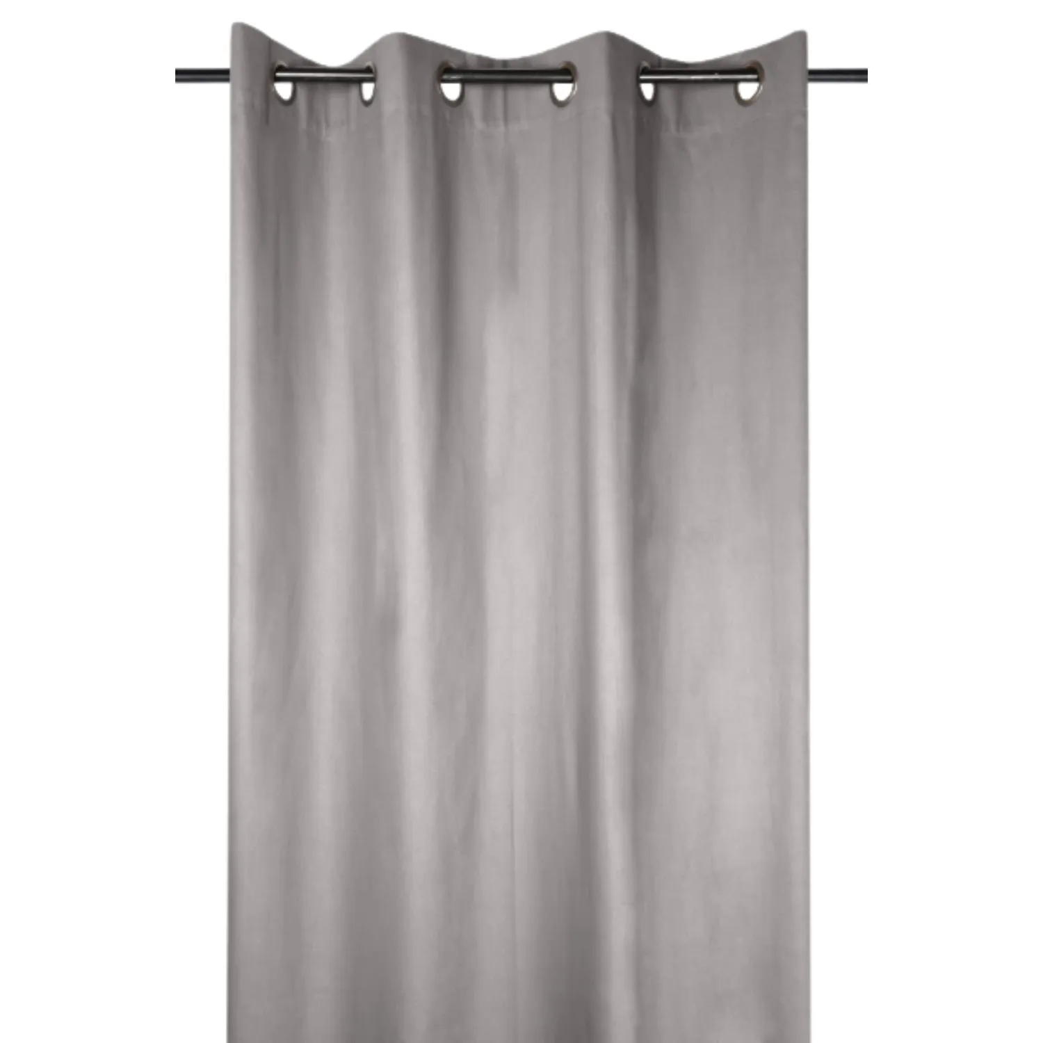 STOF Oxford rideau 140x260 sauge satin coton