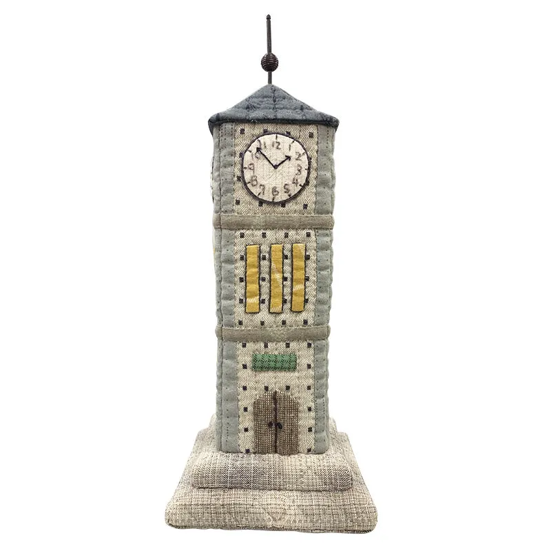 Yoko Saito Clock Tower kit maison 3D tissu 23 cm