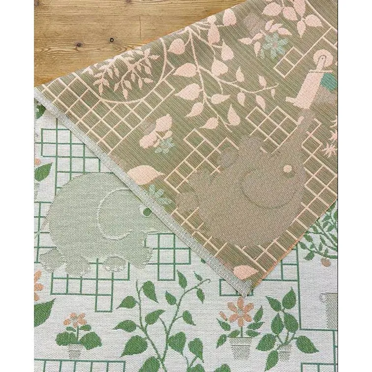 Yoko Saito web20250626-01 tissu jacquard éléphant au mètre