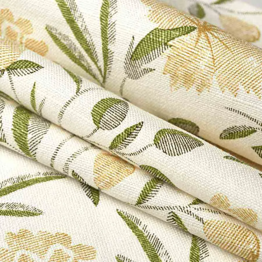 French General Jardin Lilou Soleil tissu ameublement 137 cm floral