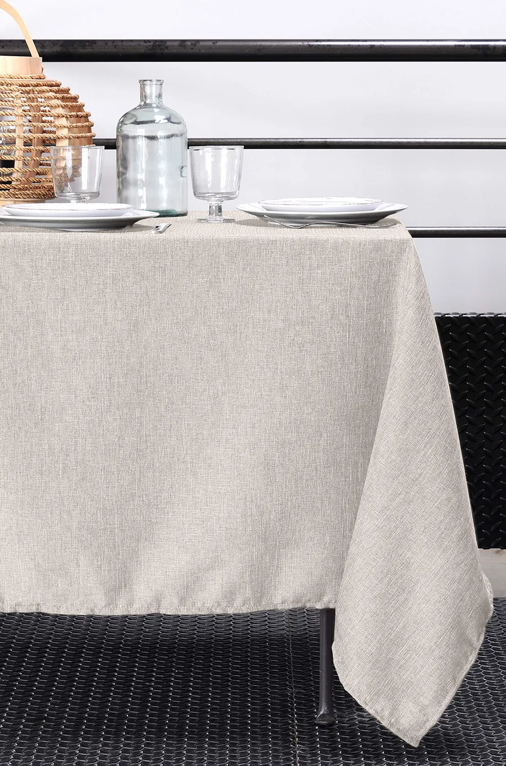 Stof Bea nappe 140x240 carmin rectangulaire