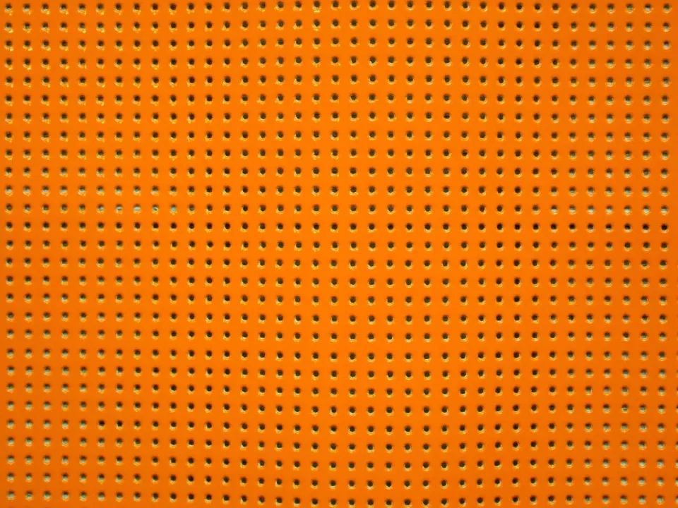 La Croix et La Manière Vinyle Perforé orange coupon 25x45 cm