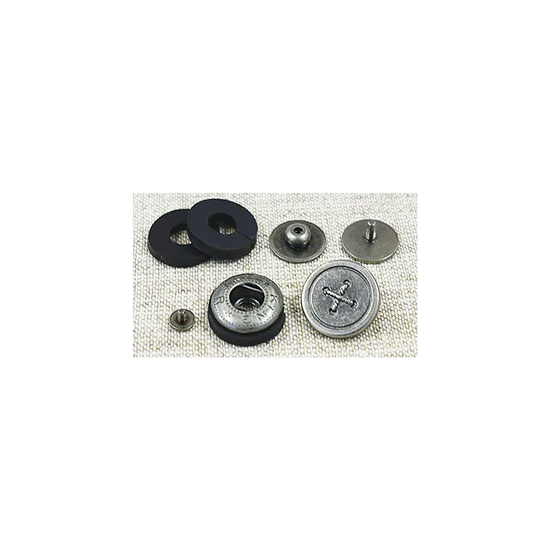 Yoko Saito JTMP-143 bouton-pression vis 16mm sac
