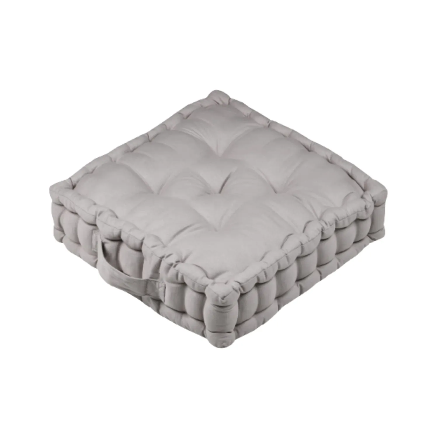 Stof Oxford coussin de sol 45x45 cm sauge satin coton
