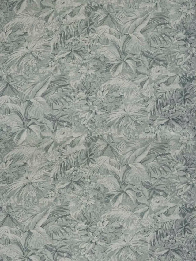 French General Jardin Baxter La Mer tissu ameublement lin rayonne