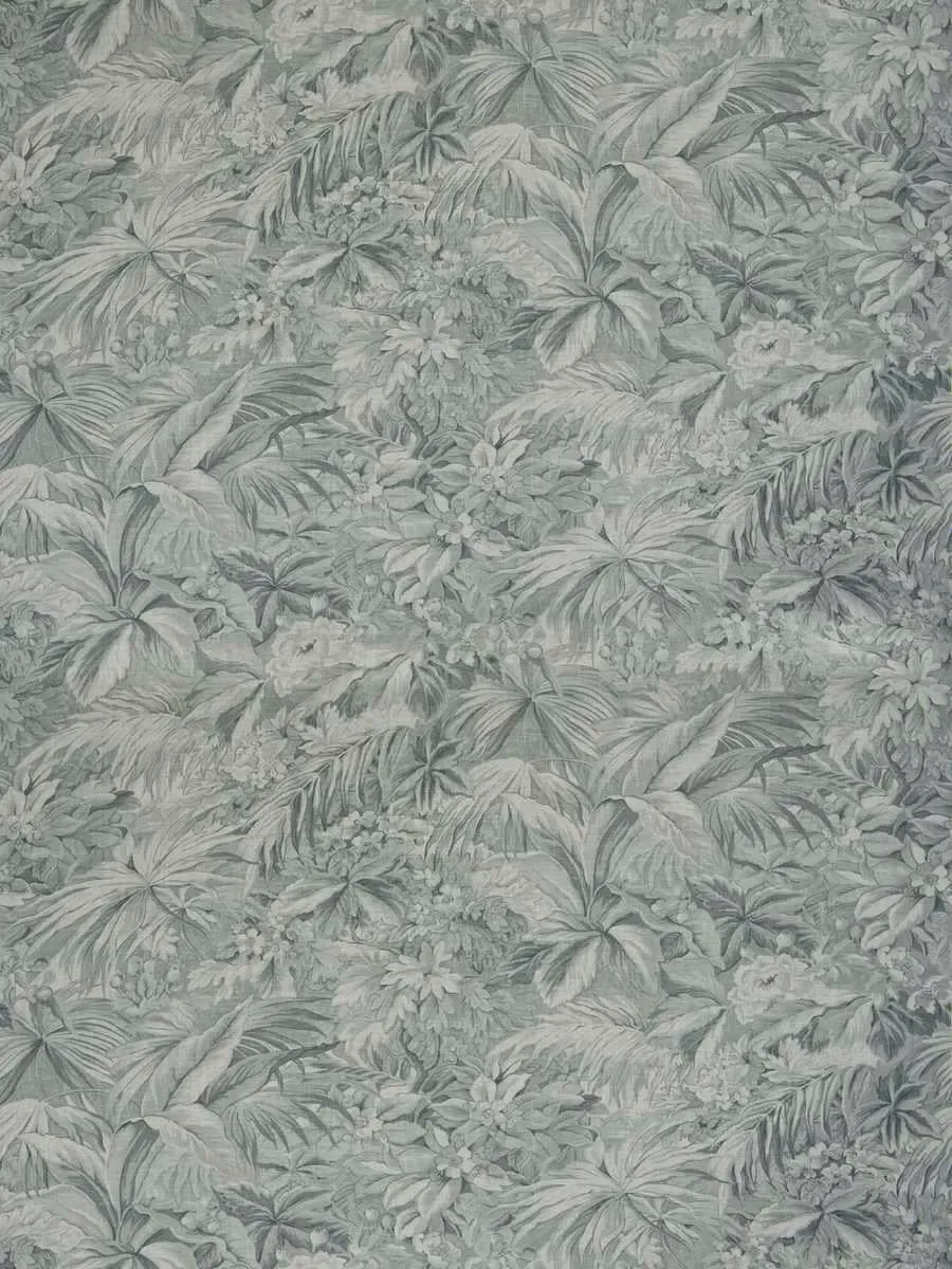 French General Jardin Baxter La Mer tissu ameublement lin rayonne