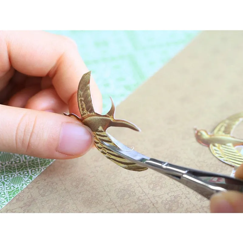 Yoko Saito micro-ciseaux lames courbes 127mm couture