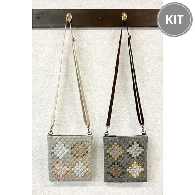 Yoko Saito Nine Patch kit pochette Centenary 21,5 cm