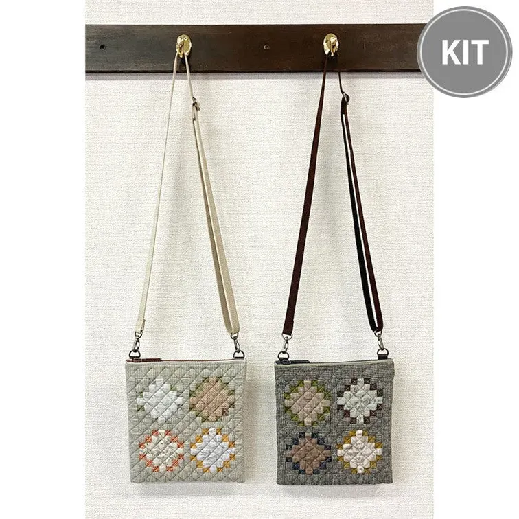 Yoko Saito Nine Patch kit pochette Centenary 21,5 cm