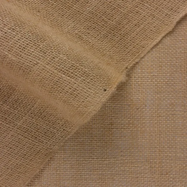 Tissushop chemin de table toile de jute naturel 50 cm 260 g/m²