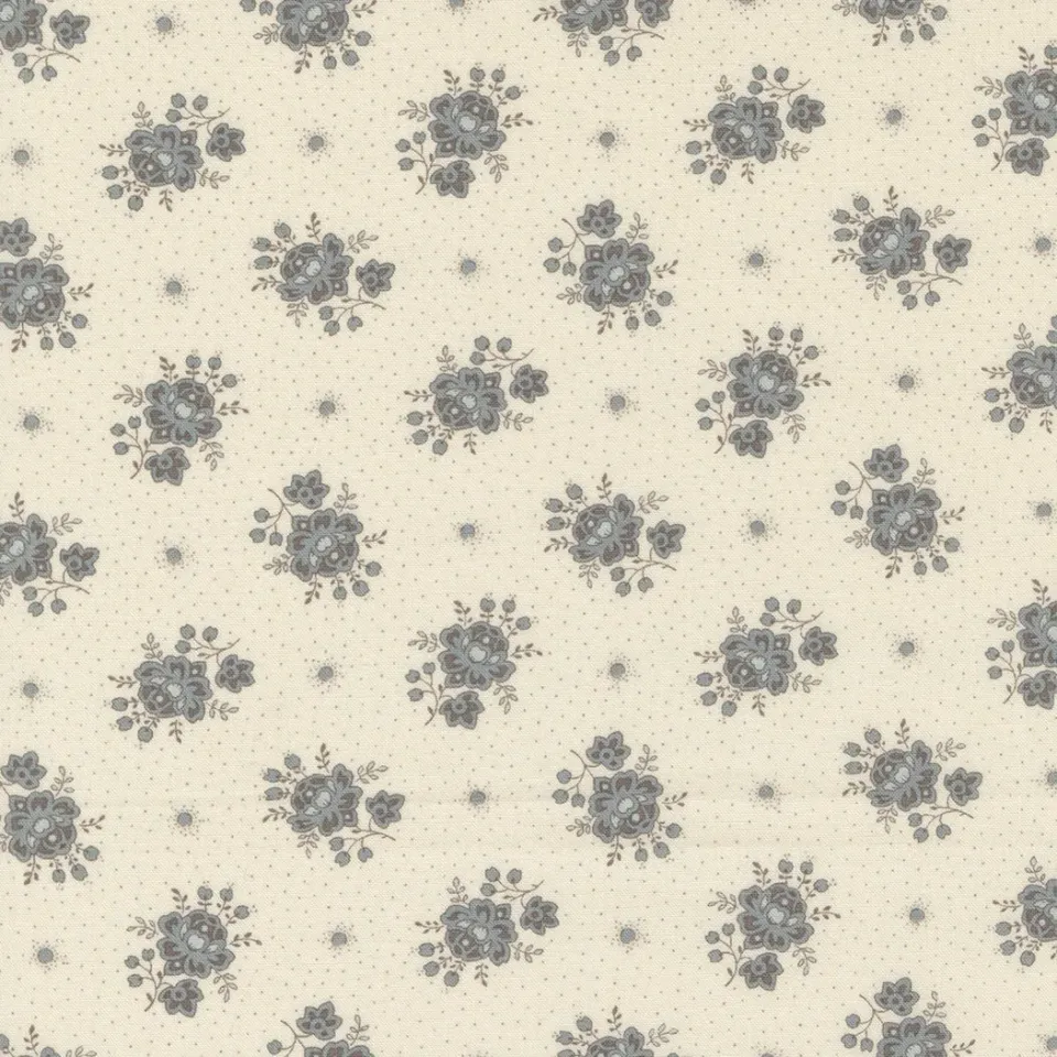 French General La Grande Soiree 13927 20 tissu coton bleu au mètre