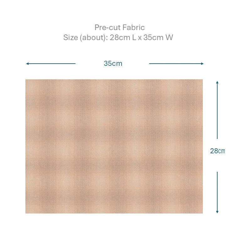 Yoko Saito 2026-01-A15 coupon tissu coton 28x35 cm rose
