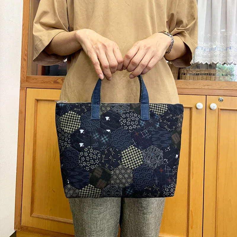 Yoko Saito Big Hexagon Pouch kit pochette 30,5 cm