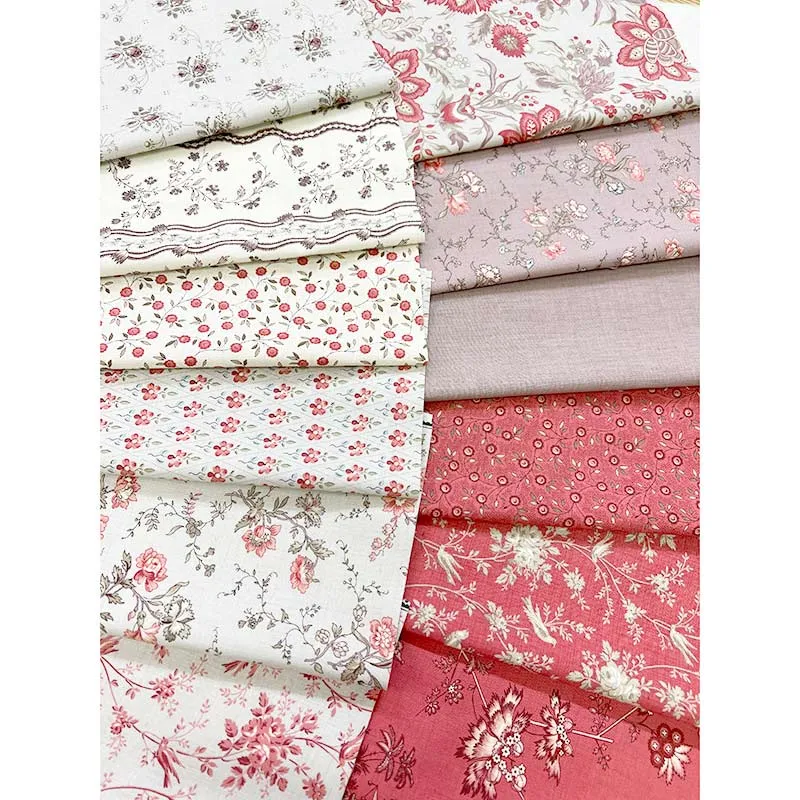 Yoko Saito 2603 Classic Flower coupon tissu coton 12 pièces fleuri