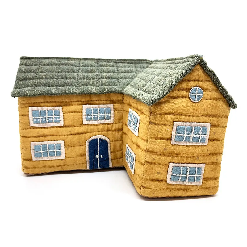 Yoko Saito 3D School kit patchwork maison école 19 cm