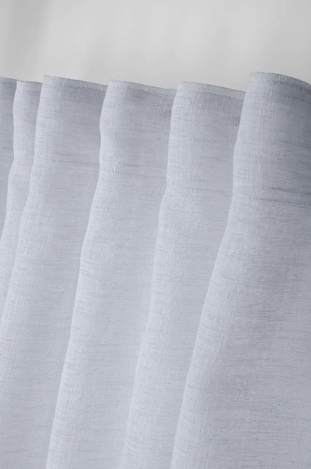 Stof Madrid voile glacier 140x260 cm effet lin