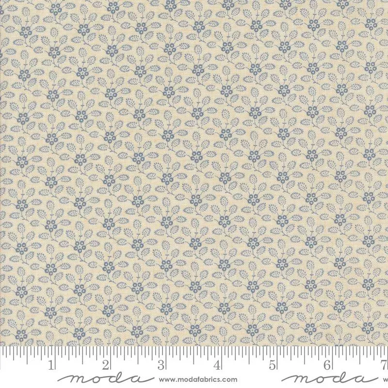 French General Sacre Bleu tissu French Blue 13975-12 coton