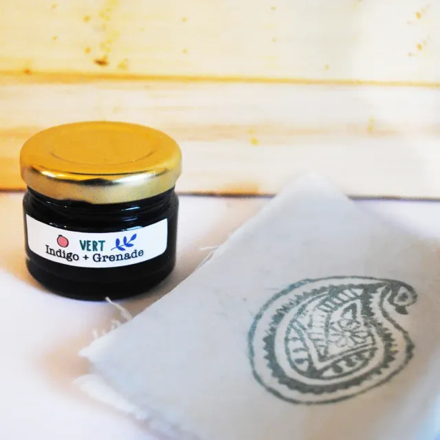 Tribu Indigo teinture textile vert 30ml végétale