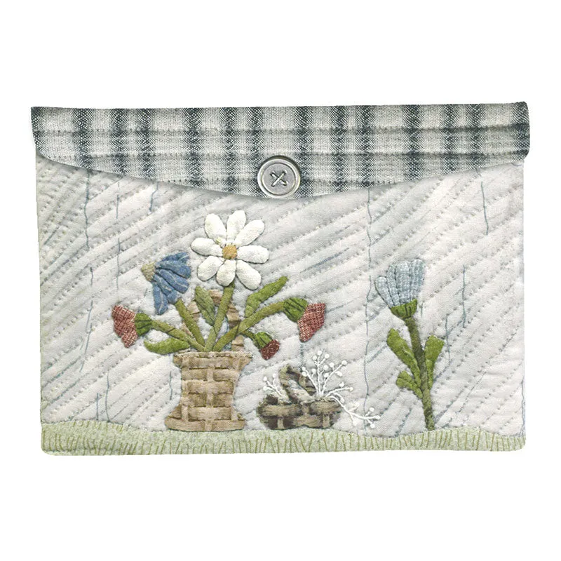 Yoko Saito Flower Flat Pouch kit pochette 13x19cm