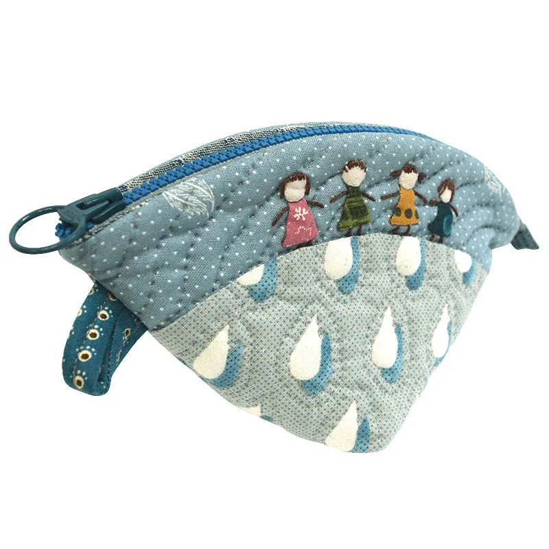 Yoko Saito trousse tasse gouttes kit couture 10x19 cm