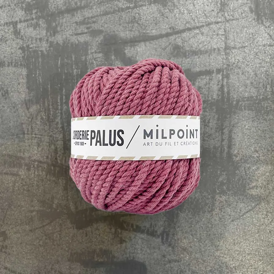La Croix et La Manière cordeau macramé coton recyclé 50 m 3 mm