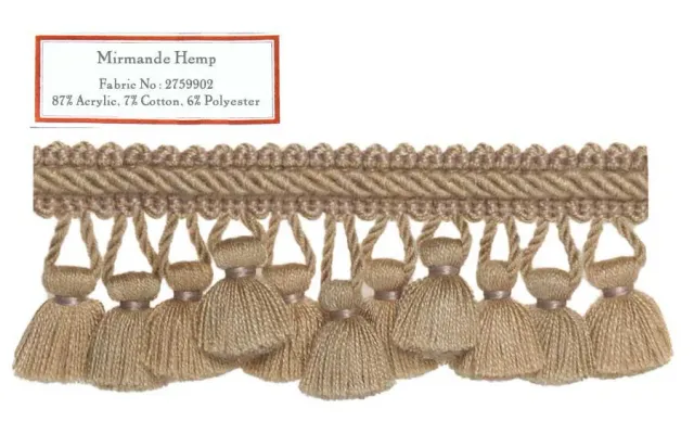 French General Mirmande Hemp galon chanvre au mètre