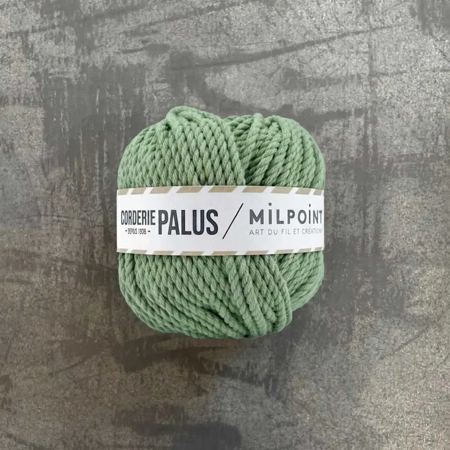 La Croix et La Manière cordeau macramé coton recyclé 50 m 3 mm