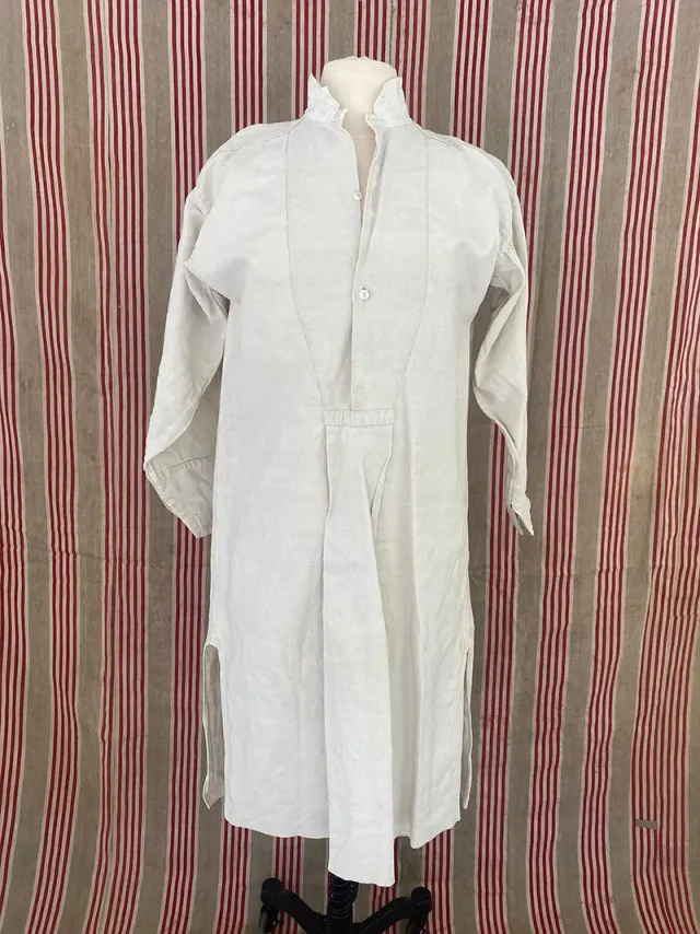 French General Down Dirty Chemise 4 chemise chanvre taille 6-8