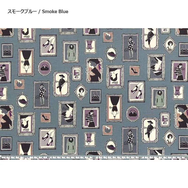 Yoko Saito un/no Fashion tissu coton ivoire au mètre