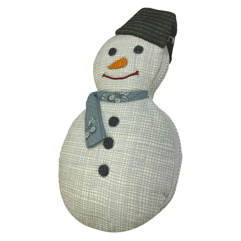 Yoko Saito Snow Man Pouch kit couture pochette bonhomme neige