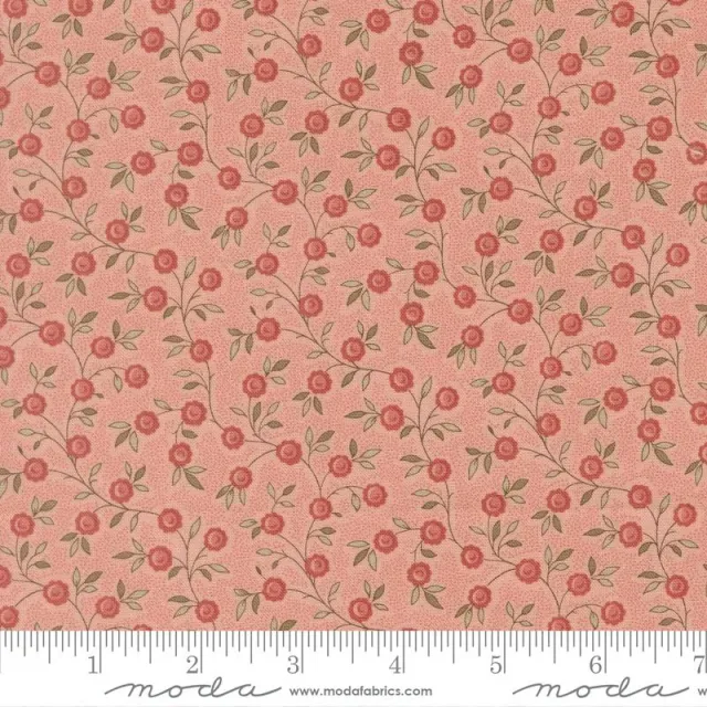 French General Fleur de Paris 13995 16 tissu coton Pale Rose