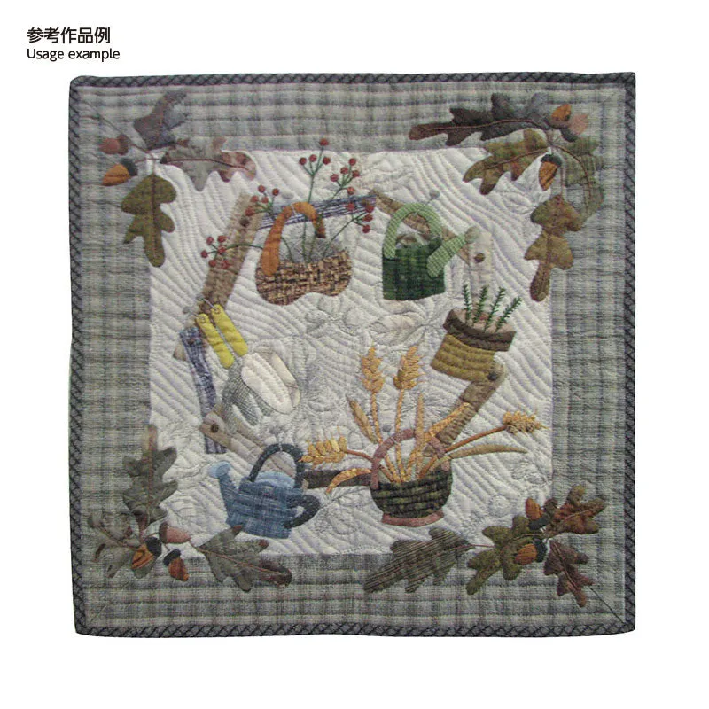 Yoko Saito Harvest Baskets patron tapisserie 40x40 cm anglais
