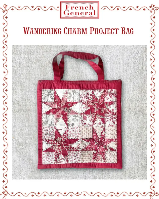 French General Wandering Charm patron sac projet