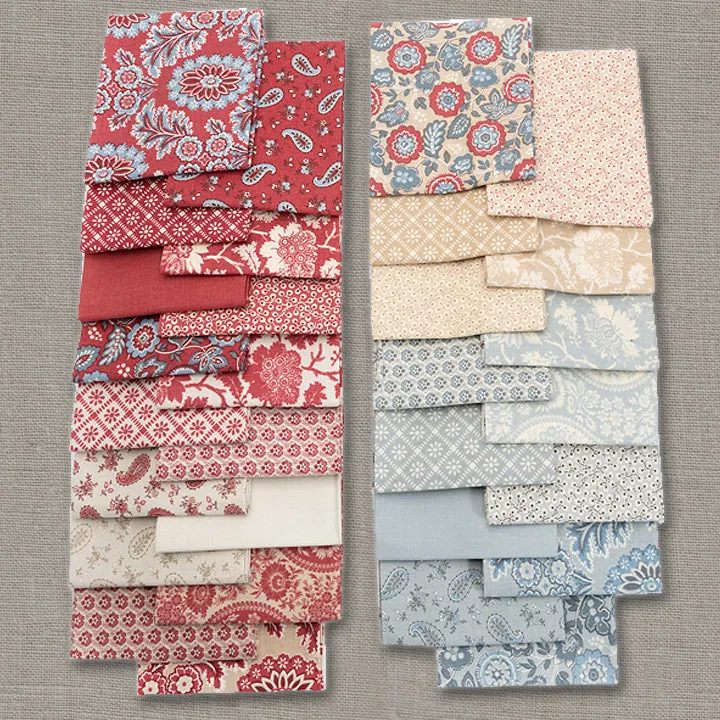 French General La Vie Bohème charm pack coton 42 carrés