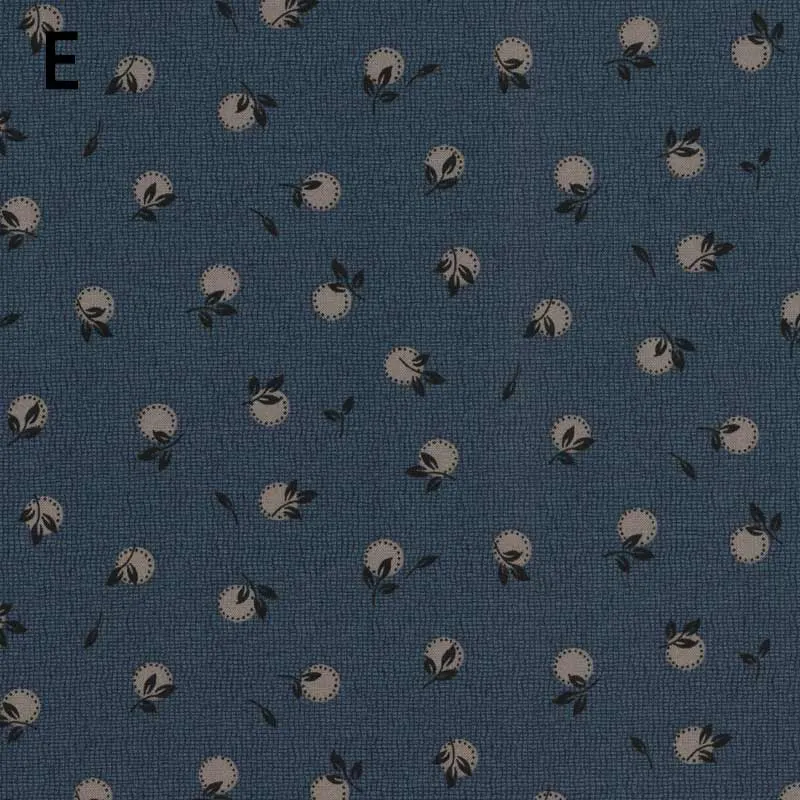 Centenary 32 10748 tissu coton au mètre pois feuilles