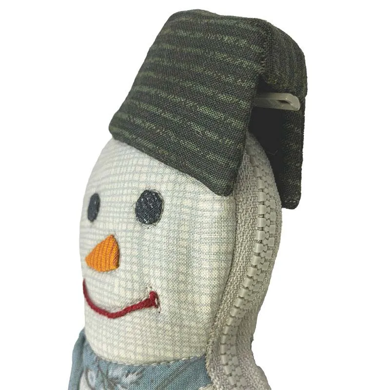 Yoko Saito Snow Man Pouch kit couture pochette bonhomme neige