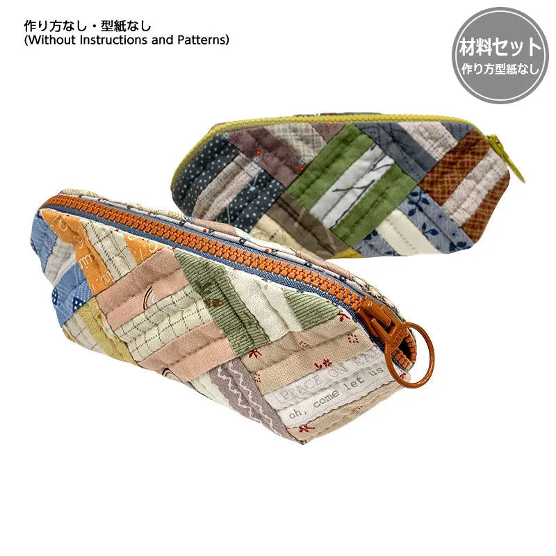 Yoko Saito Rail Fence kit 2 trousses patchwork 19 cm