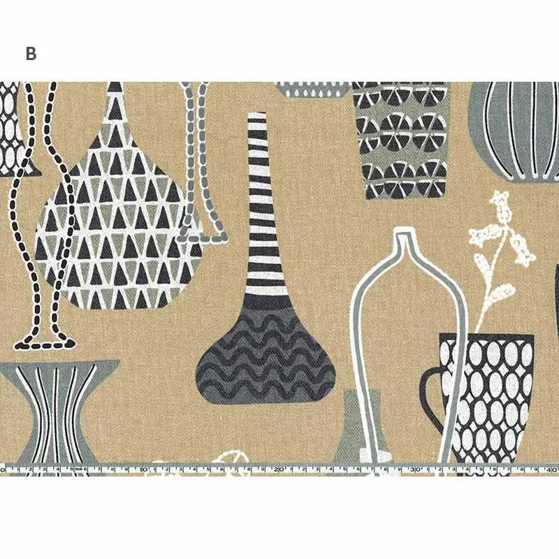 Yoko Saito My 15 Bags sac vertical A kit bleu coton