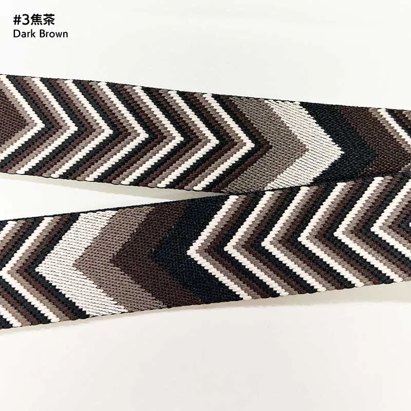Yoko Saito JTT-P3836 ruban chevrons 38 mm au mètre