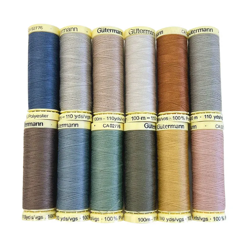 Yoko Saito Star Sampler fil Gutermann 12 bobines 100m