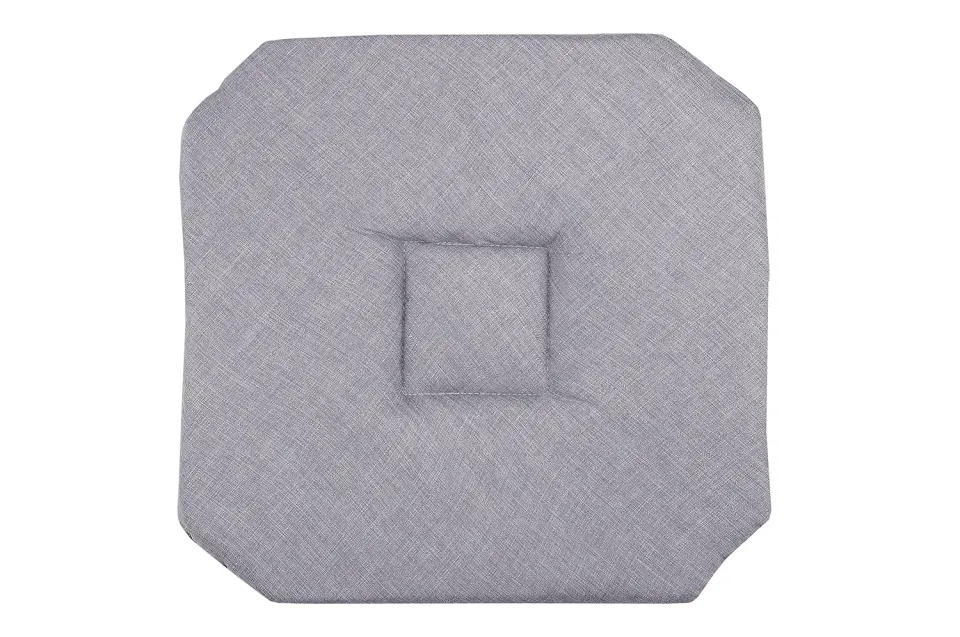 STOF Bea galette de chaise 40x40 gris polyester