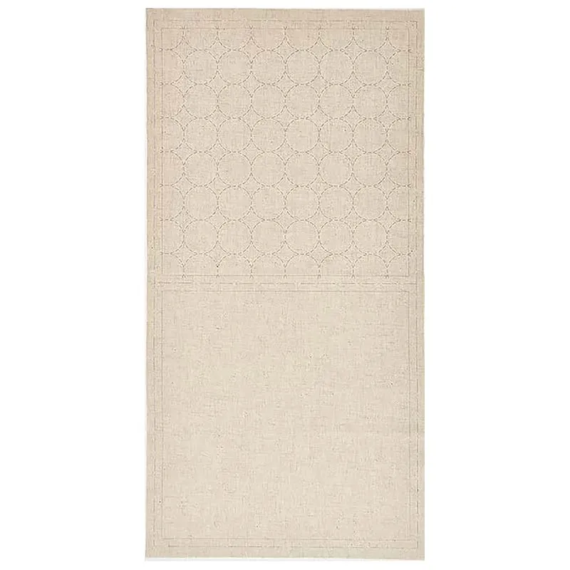 Yoko Saito Hidamari Marutsunagi tissu sashiko marine 32 cm