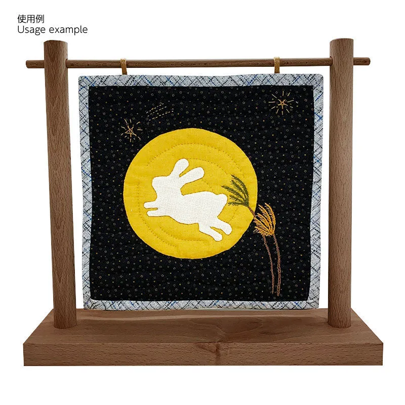 Yoko Saito Mini Tapestry Moon Rabbit kit tapisserie 21,5 cm